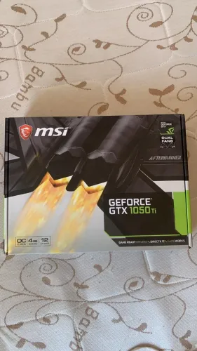 Placa de Vídeo MSI GeForce GTX 1050 TI 4GB
