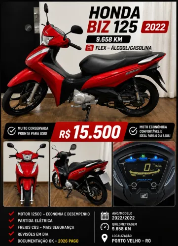 Moto nova, unico dono, pronta para uso
