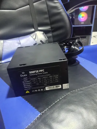 Kit Placa-mãe CNTC AM4 DDR4 + Fonte Duex 500W PFC