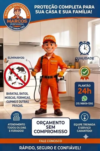 Marcos Desentupidora e Dedetizadora