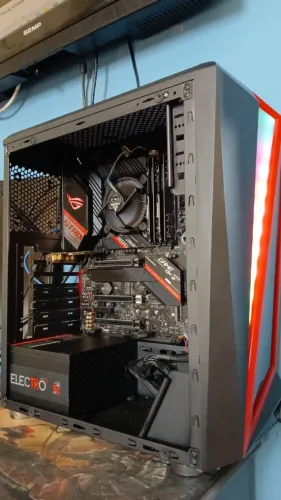 CPU CORE I3 10105 16gb ddr4 ssd nvme 256gb fonte 750w 80 plus aceito cartão