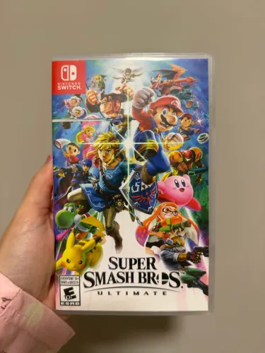 Vendo jogo Nintendo Switch super Smash ultimate