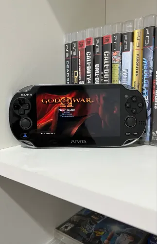 Ps Vita Lotado de Jogos Impecável 