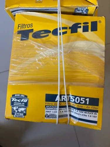 FILTRO DE AR DE RENAULT LOGAN E SANDERO