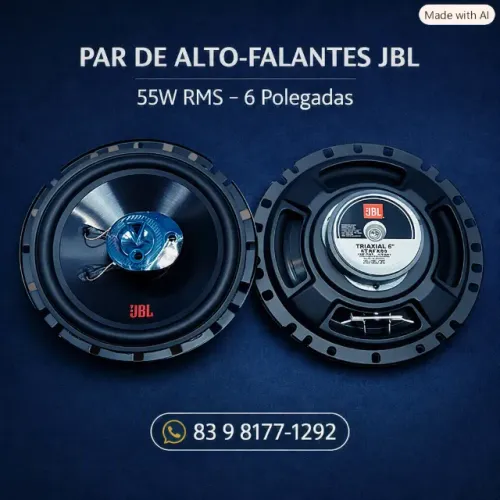 Par Falantes JBL 6 Polegadas
