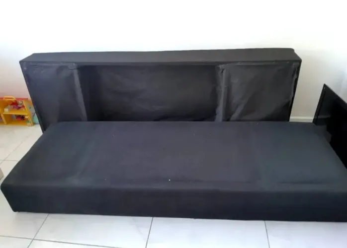 Vendo sofanete de 3 lugares, 100 reais