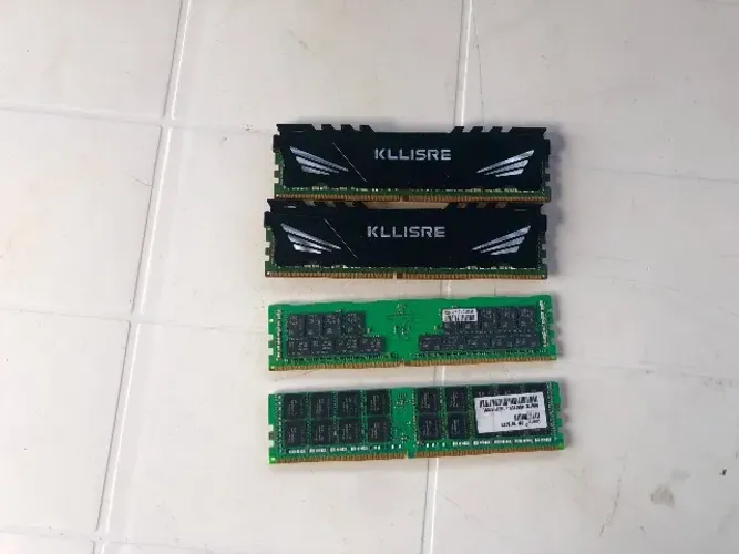 Memórias RAM 32GB DDR4 ECC 2133MHz (USADAS)