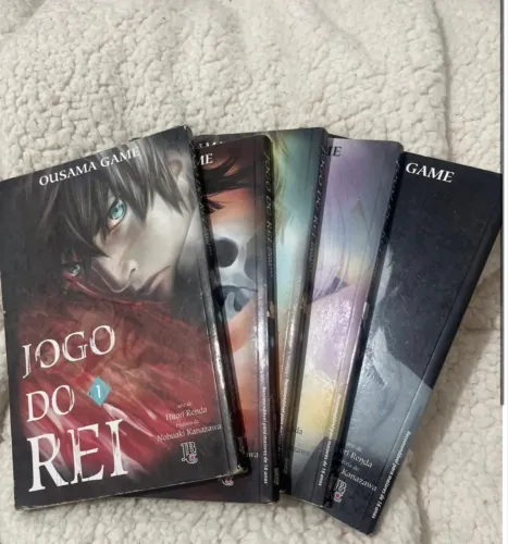Ousama game - Jogo do rei - mangá de 1 a 5