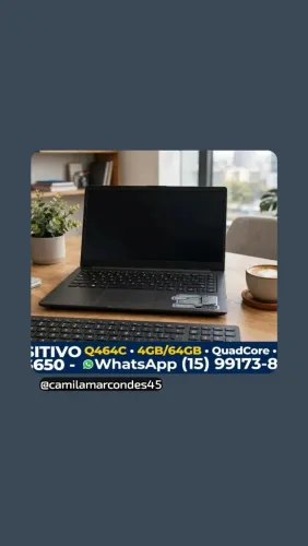 Vendo notebook Positivo
