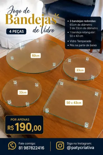 Tábuas de vidro