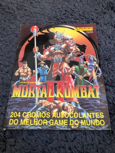 Álbum de Figurinhas Mortal Kombat 2