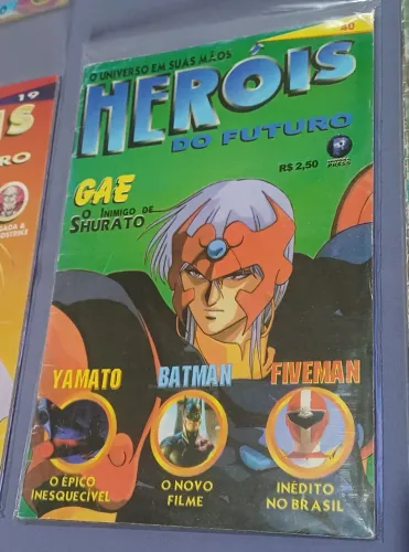 Revista Anime Mangá - Heróis do Futuro - Cavaleiros, Dragon Ball, Yuyu Hakusho, Shurato
