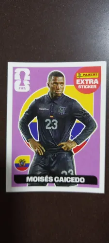 Figurinha Legend Moisés Caicedo