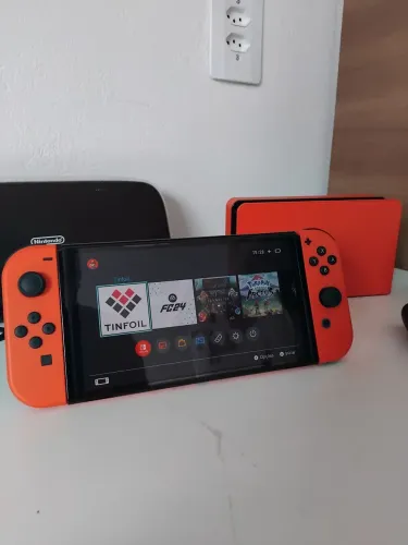 Nintendo switch oled edição  mario!! Parcela até 12x 