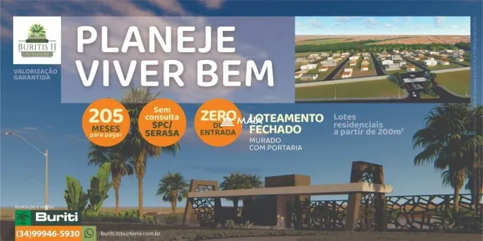 Terreno à venda no bairro Parque dos Buritis II