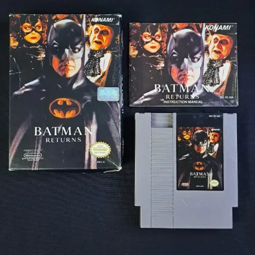 Batman Returns Original Completo Americano Nes Nintendo - 8 bits. Frete Grátis