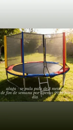 aluga-se pula pula de 3 metros