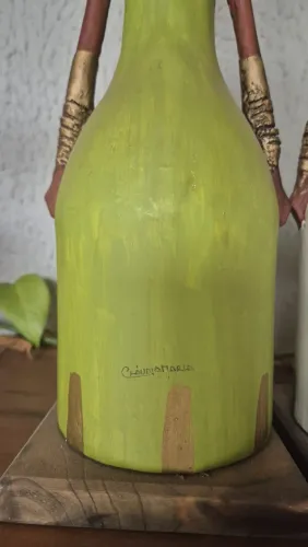 Peças de decoração - esculturas mulheres negras