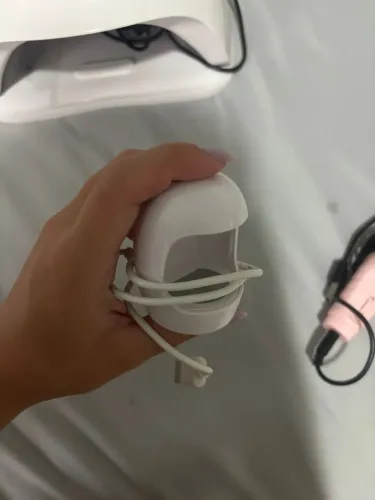 Cabine de unha em gel, broca com diferentes tamanhos e mini cabine de gel