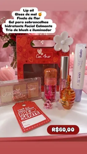 Kit de maquiagem para presentear quem você ama