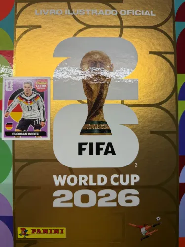 Figurinha Extra Legend Florian Wirtz Lilás Copa do Mundo 2026 Panini