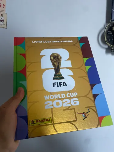 Álbum da copa Capa dourada