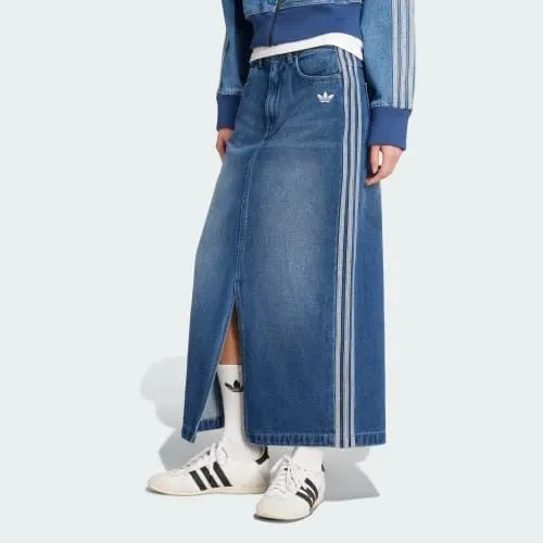Saia longa adidas JEANS original tamanho PP.