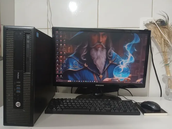 PC HP ProDesk 600 G1 - i5 + 8GB RAM + SSD 256GB + HD 500GB<br>
