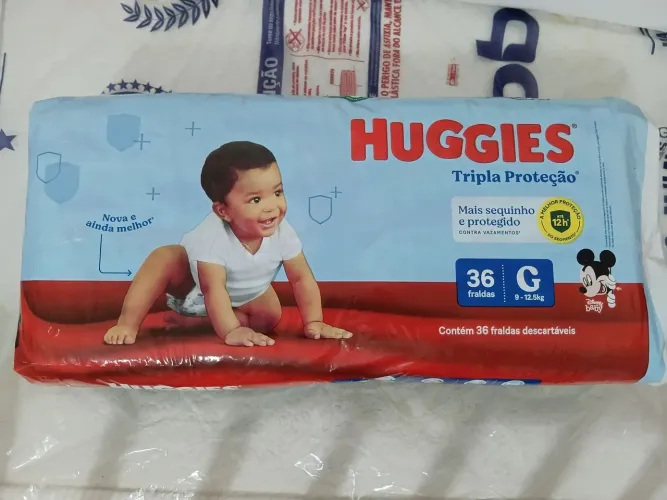 Fraldas Huggies 