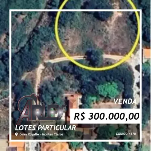 área de 1.000m2 - prox Gran Royalle
