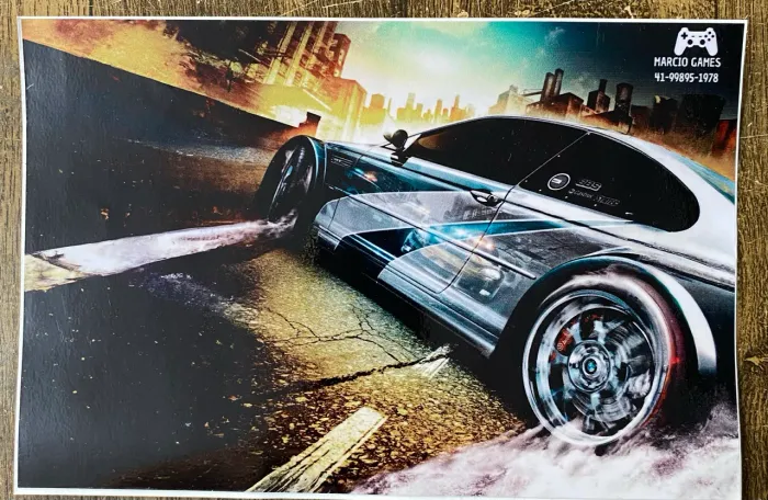 Plotagem Need For Speed P/ Ps2 Slim 70 e 90 Mil