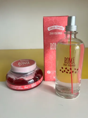 Kit LOccitane Romã - Hidratante + Body Splash