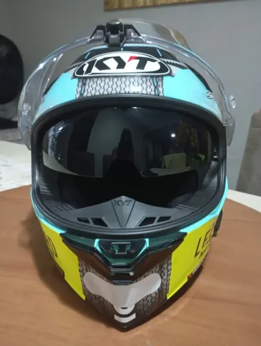 Capacete Kyt r2r leopard