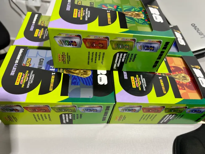 Latas Panini Vazias ADRENALYN XL 2026