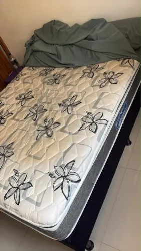 Cama box casal