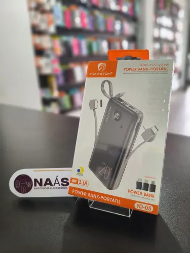 Carregador portátil 20.000 mah Power Bank Universal