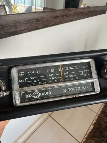 Motoradio 3 faixas vintage anos 60/70 