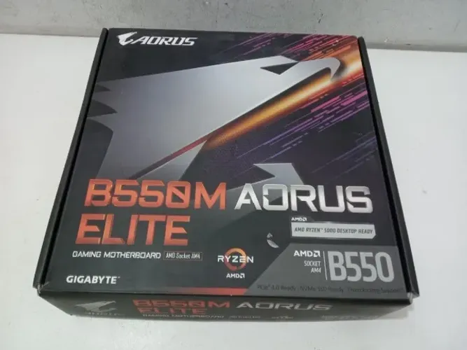 Placa Mãe Gamer Gigabyte B550m Aorus Elite