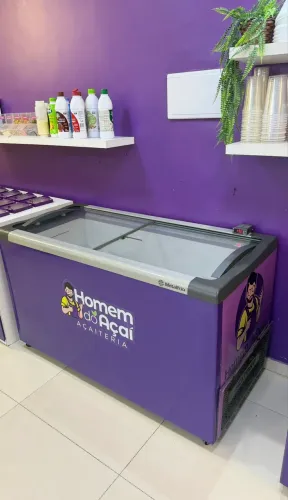 Freezer metal frio semi novo
