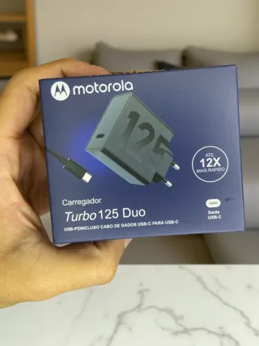 Carregador 125 Duo Motorola USB-C para USB-C an28