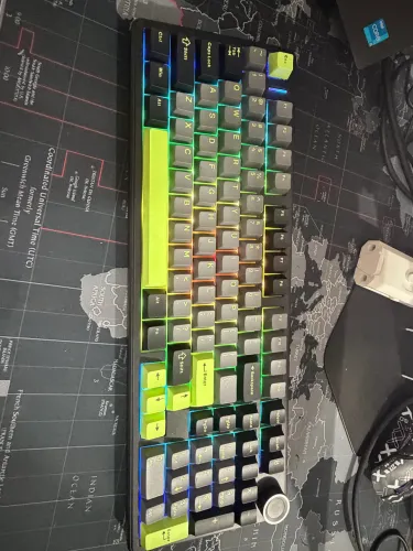 Teclado Mecânico Aula F99 Pro - Novo (Apenas Aberto para Teste)
