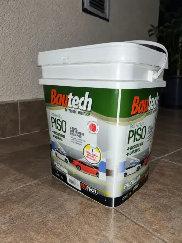 Tinta Bautech Piso Premium 18L - Cinza (LACRADA)