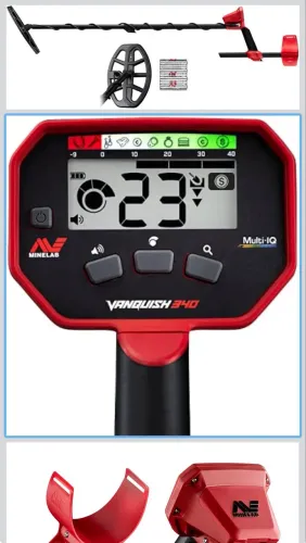 Detector de Metais Vanquish 340