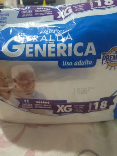 VENDO FRALDAS GERIATRICA COM 72 UNIDADES