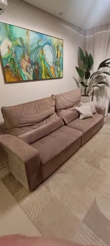 Vendo sofá retrátil usado grande