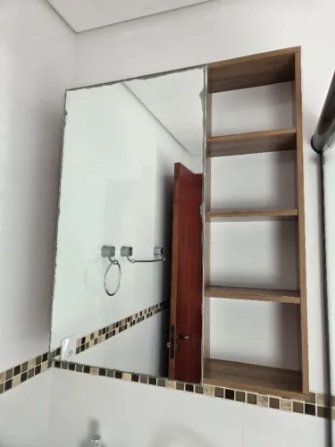 Armário Aéreo para Banheiro com Espelho