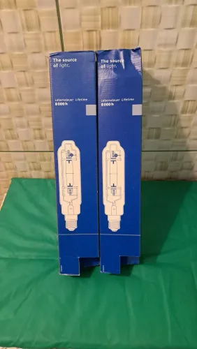 Lâmpada de 1000 walts Blv padrão Osram.