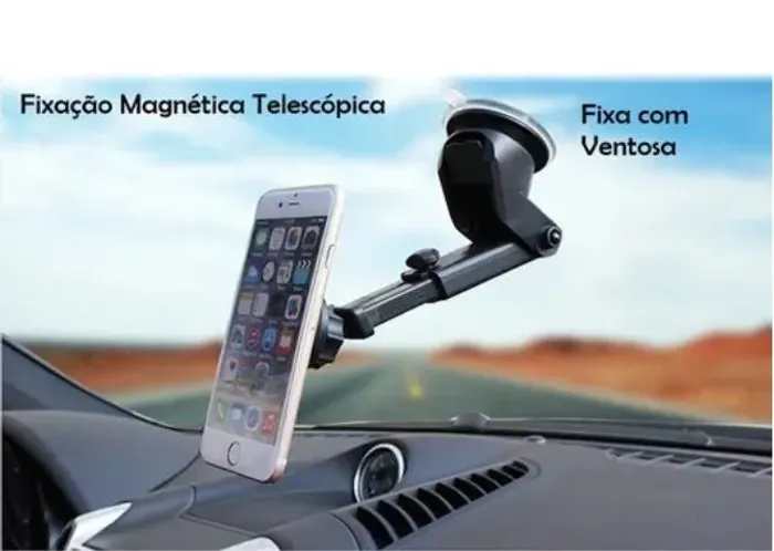 SUPORTE TELESCÓPICO MAGNÉTICO PARA CELULAR LE-047