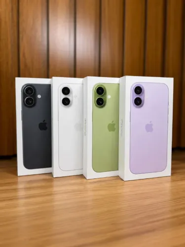 IPhone 17, 256GB, cores: lavanda, verde, preto, branco e azul, LACRADO. Garantia de 1 ano.