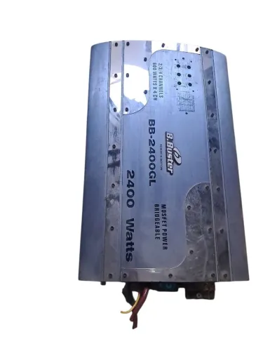 Módulo Amplificador B.Buster BB-2400GL - 2400 Watts / 4 Canais (Com Diagrama)